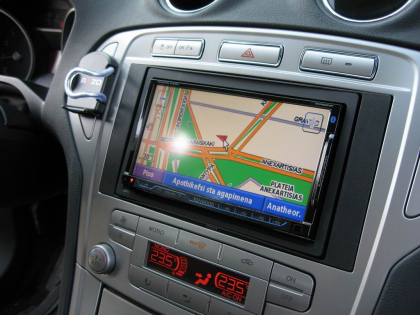 Εγκατάσταση οθόνης 2Din Kenwood σε Ford Mondeo