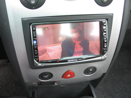 Εγκατάσταση οθόνης 2Din Kenwood σε Renault Megane cabrio