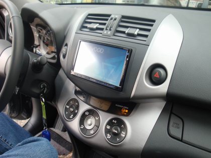 Εγκατάσταση 2Din Kenwood οθόνης σε Toyota Rav4