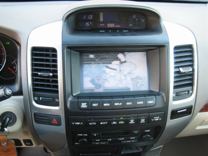 Εγκατάσταση οθόνης 2Din Pioneer σε Toyota Land Cruiser