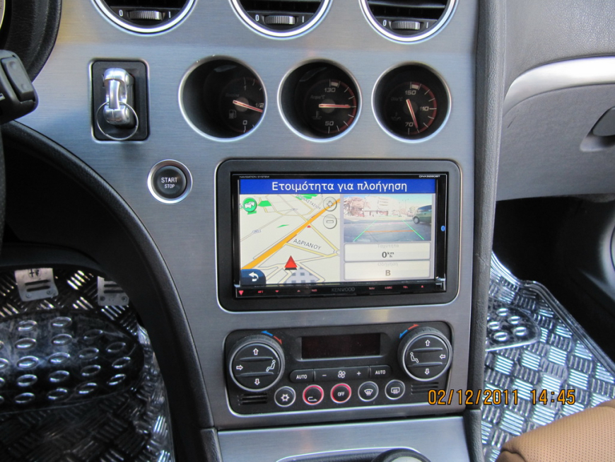 Εγκατάσταση 2Din Kenwood οθόνης σε Alfa Romeo 159