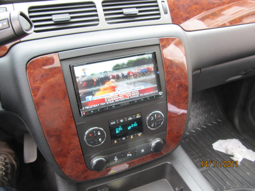 Εγκατάσταση 2Din Kenwood Οθόνης σε  Chevrolet Silverado