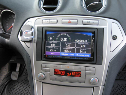 Εγκατάσταση οθόνης 2Din Kenwood σε Ford Mondeo