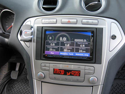 Εγκατάσταση οθόνης 2Din Kenwood σε Ford Mondeo