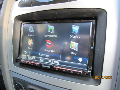 Εγκατάσταση οθόνης 2Din Kenwood σε Hyundai Santa-Fe