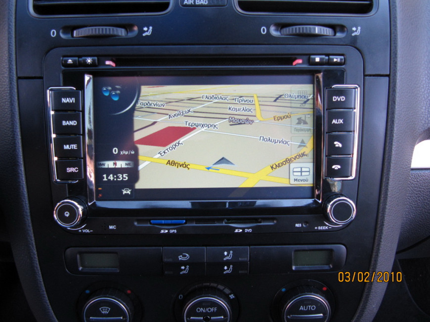 Εγκατάσταση ΟΕΜ Multimedia & Navigation System σε VW Golf GTI