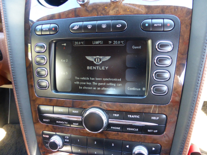 Εγκατάσταση Video in motion σε Bentley Continental CT