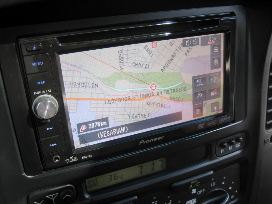 Εγκατάσταση οθόνης 2Din Pioneer σε Toyota Land Cruiser