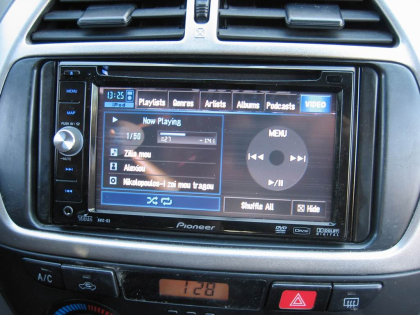 Εγκατάσταση οθόνης 2Din Pioneer σε Toyota Rav-4