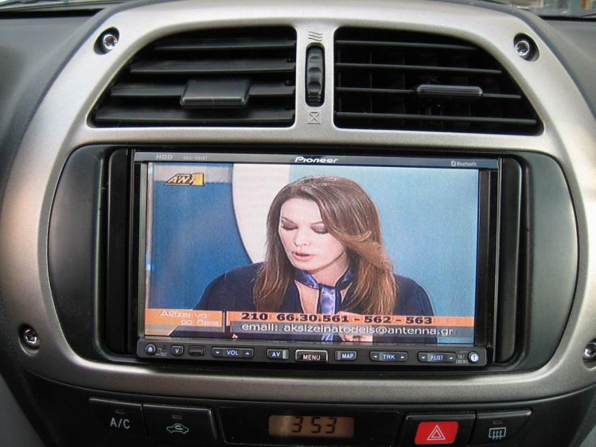 Εγκατάσταση οθόνης 2Din Pioneer σε Toyota Rav-4