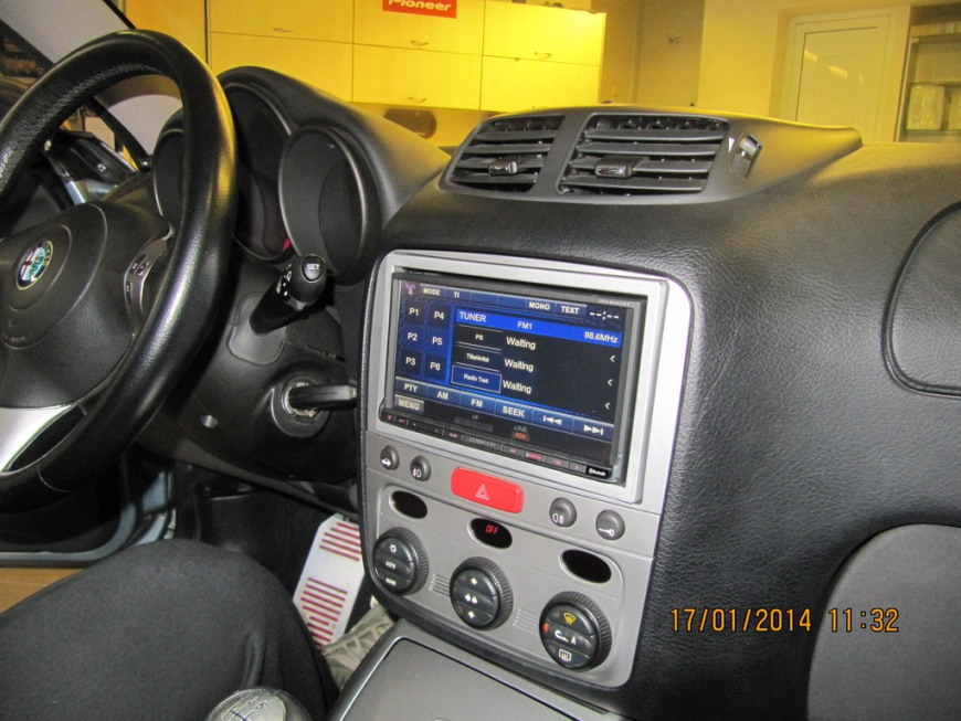 Εγκατάσταση 2DIN Kenwood Οθόνης σε Alfa Romeo GT