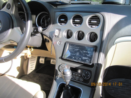 Εγκατάσταση 2Din Kenwood οθόνης σε Alfa Romeo 159