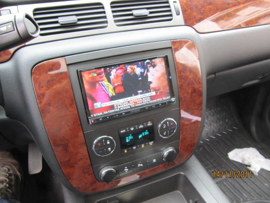 Εγκατάσταση 2Din Kenwood Οθόνης σε  Chevrolet Silverado