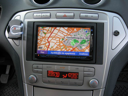 Εγκατάσταση οθόνης 2Din Kenwood σε Ford Mondeo