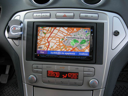 Εγκατάσταση οθόνης 2Din Kenwood σε Ford Mondeo