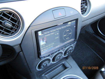 Εγκατάσταση οθόνης 2Din Pioneer σε Mazda MX5