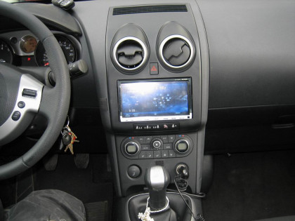 Εγκατάσταση οθόνης 2Din JVC σε Nissan Qashqai