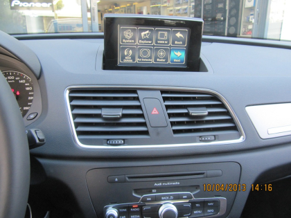 Εγκατάσταση Navigation και TV Tuner σε Audi Q3