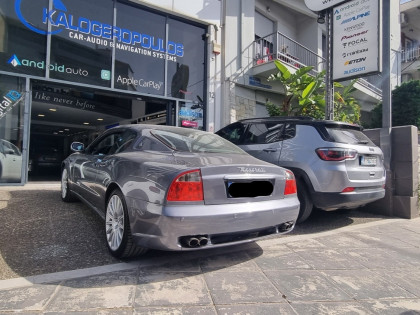 Αναβάθμιση Maserati 4200 GT: Εγκατάσταση Οθόνης Multimedia 7'' με Apple CarPlay & Android Auto