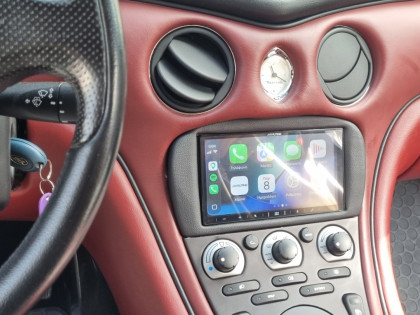 Αναβάθμιση Maserati 4200 GT: Εγκατάσταση Οθόνης Multimedia 7'' με Apple CarPlay & Android Auto