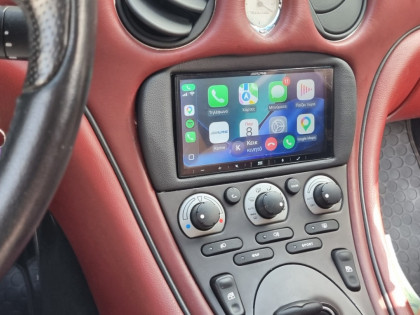 Αναβάθμιση Maserati 4200 GT: Εγκατάσταση Οθόνης Multimedia 7'' με Apple CarPlay & Android Auto