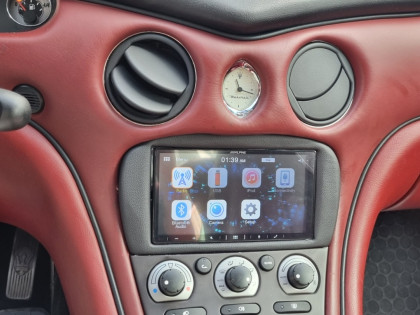 Αναβάθμιση Maserati 4200 GT: Εγκατάσταση Οθόνης Multimedia 7'' με Apple CarPlay & Android Auto