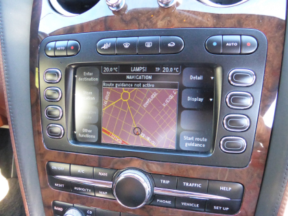 Εγκατάσταση Video in motion σε Bentley Continental CT