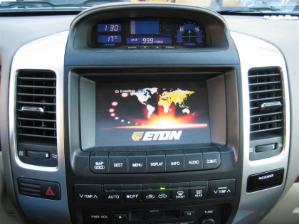 Αναβάθμιση εργοστασιακής οθόνης σε Toyota Land Cruiser