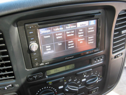 Εγκατάσταση οθόνης 2Din Pioneer σε Toyota Land Cruiser