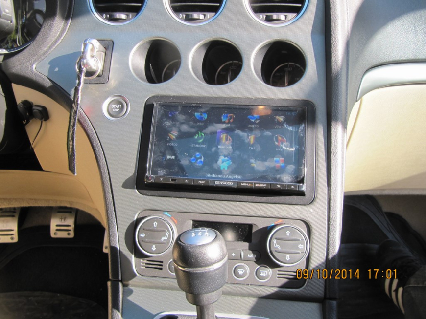 Εγκατάσταση 2Din Kenwood οθόνης σε Alfa Romeo 159