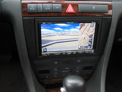 Εγκατάσταση 2Din Pioneer οθόνης σε Audi Allroad