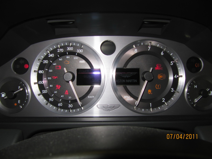 Εγκατάσταση Laser Jammer Blinder σε Aston Martin DB9