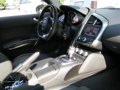 Audi R8. Video input, TV Tuner, Camera, Unlock.