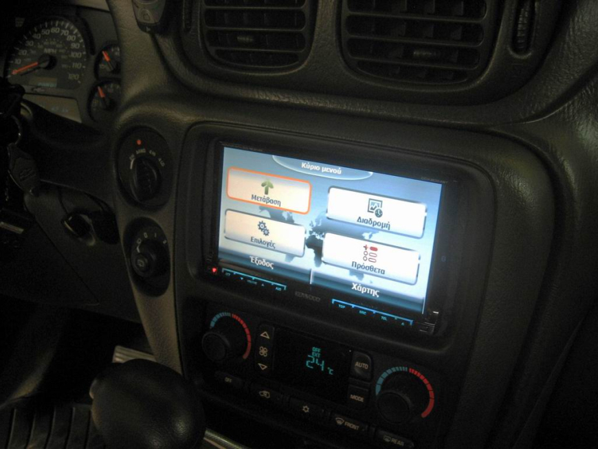 Εγκατάσταση 2Din Kenwood οθόνης σε Chevrolet TrailBlazer 