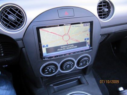 Εγκατάσταση οθόνης 2Din Pioneer σε Mazda MX5