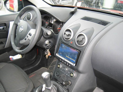 Εγκατάσταση οθόνης 2Din JVC σε Nissan Qashqai