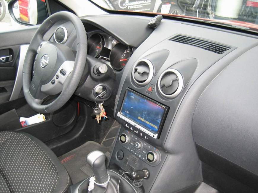 Εγκατάσταση οθόνης 2Din JVC σε Nissan Qashqai
