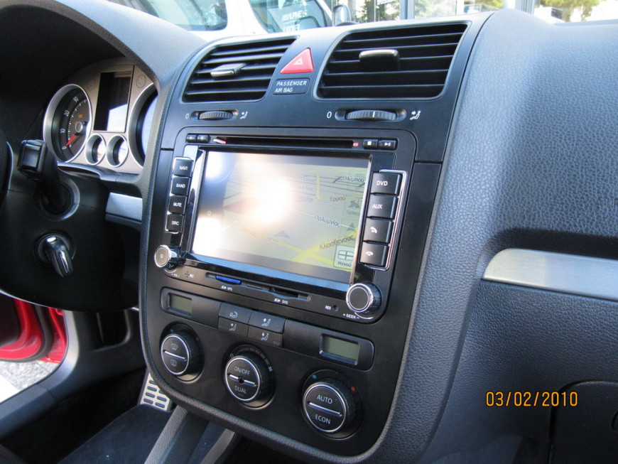 Εγκατάσταση ΟΕΜ Multimedia & Navigation System σε VW Golf GTI