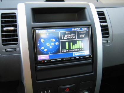 Εγκατάσταση οθόνης 2Din Kenwood σε Nissan X-Trail του 2007