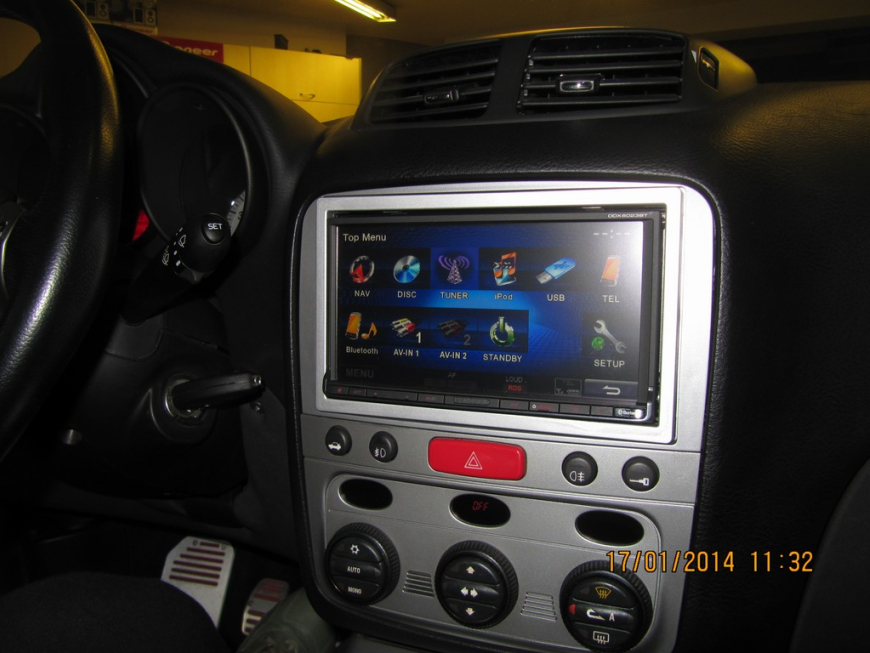 Εγκατάσταση 2DIN Kenwood Οθόνης σε Alfa Romeo GT