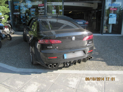 Εγκατάσταση 2Din Kenwood οθόνης σε Alfa Romeo 159