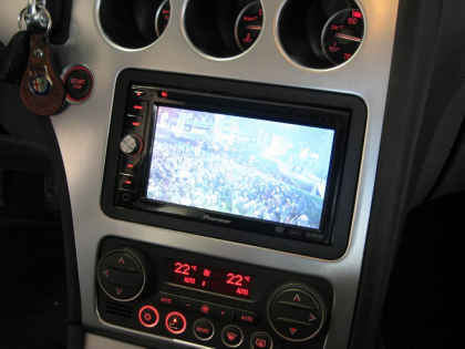 Εγκατάσταση Οθόνης Pioneer AVIC-D3BT σε Alfa Romeo 159
