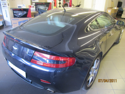 Εγκατάσταση Laser Jammer Blinder σε Aston Martin DB9