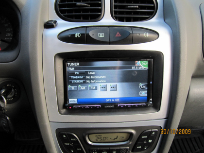 Εγκατάσταση οθόνης 2Din Kenwood σε Hyundai Santa-Fe