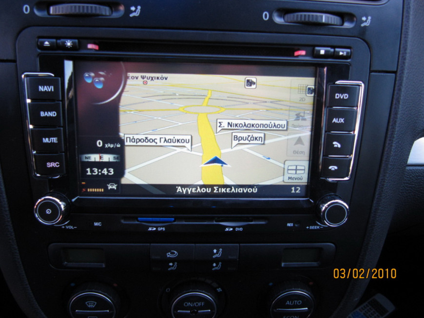 Εγκατάσταση ΟΕΜ Multimedia & Navigation System σε VW Golf GTI