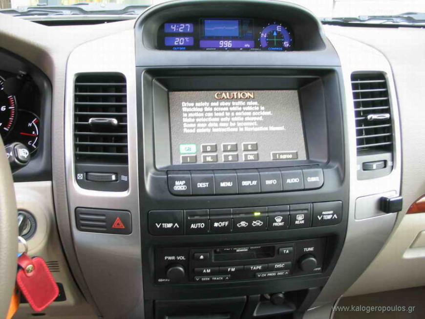 Εγκατάσταση οθόνης 2Din Pioneer σε Toyota Land Cruiser