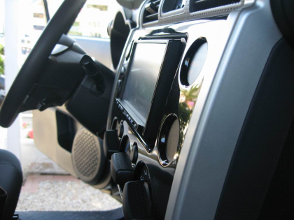 Εγκατάσταση οθόνης 2Din Kenwood σε Toyota FJ Cruiser