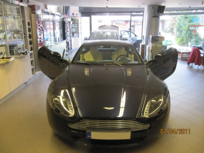 Εγκατάσταση Laser Jammer Blinder σε Aston Martin DB9