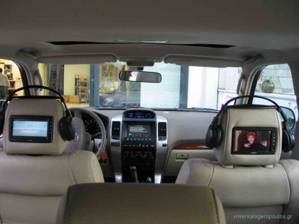 Εγκατάσταση οθόνης 2Din Pioneer σε Toyota Land Cruiser