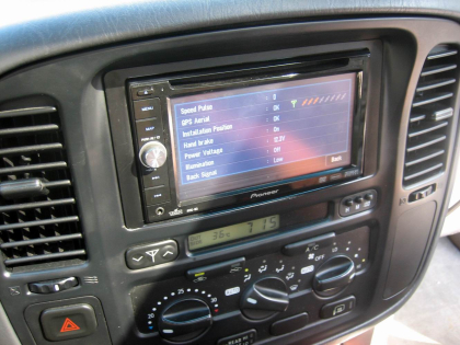 Εγκατάσταση οθόνης 2Din Pioneer σε Toyota Land Cruiser